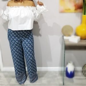 Bcbgmaxazria wide leg pants